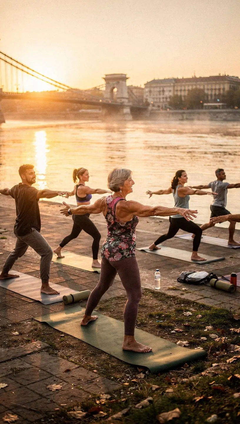 Egy online edzésfelület, ahol a résztvevők nyomon követhetik fejlődésüket és céljaikat.