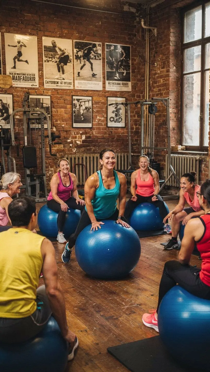 Egy edző, aki személyre szabott tanácsokat ad a résztvevőknek.